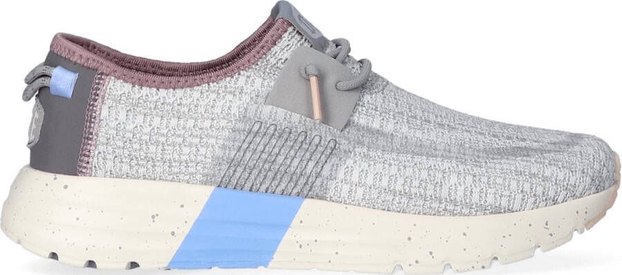 Hey Dude Zomer-geïnspireerde Mid-Cut Sneaker Gray Dames