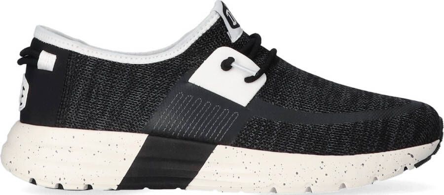 HEYDUDE Sirocco Sport Mode Heren Sneakers Black White