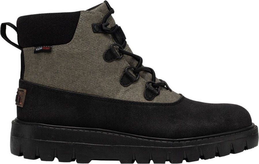 Hey Dude HEYDUDE Tonya Eco Shield Dames Veterboots Black | Zwart | Nylon