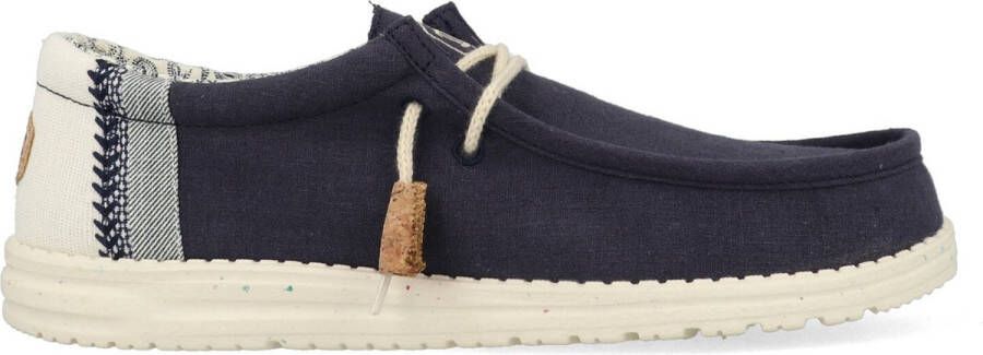 Hey Dude Stijlvolle Sailor Schoenen voor Mannen Blue Heren