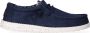 Hey Dude Canvas Schoenen Wally Natuurlijk Blue Heren - Thumbnail 1