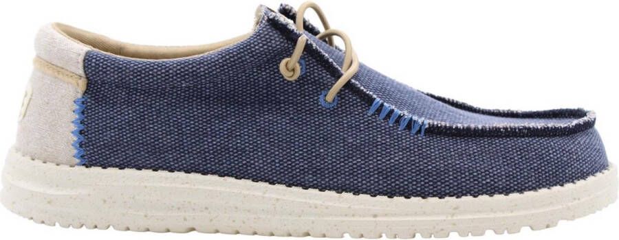 Hey Dude Stijlvolle Schoenen voor Mannen en Vrouwen Blue Heren