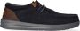 HEYDUDE Wally Grip Wool Heren Instappers Navy Plaid - Thumbnail 1