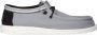 HEYDUDE Wally Letterman Heren Instappers Light Grey White - Thumbnail 1