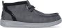 HEYDUDE Wally Mid GripR Classic Heren Instappers Grey Black - Thumbnail 1