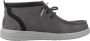 HEYDUDE Wally Mid GripR Classic Heren Instappers Grey Black - Thumbnail 1