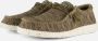 Hey Dude Klassieke Wally Sox Sneaker Brown Heren - Thumbnail 13