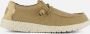 HEYDUDE Wally Sport Mesh Heren Instappers Tan White - Thumbnail 1