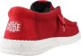 HEYDUDE Wally Sport Mesh Heren Instappers Dark Red - Thumbnail 1