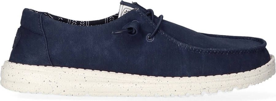 HeyDude Women's Wendy Canvas Sneakers blauw