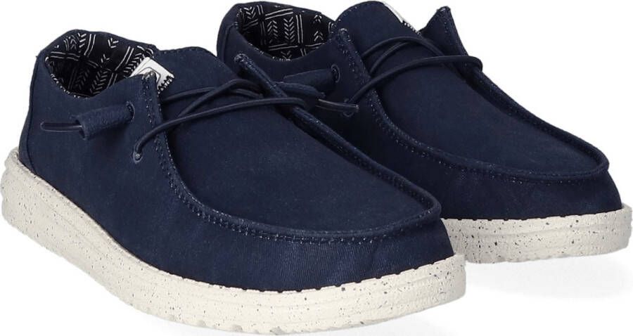 HeyDude Women's Wendy Canvas Sneakers blauw