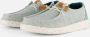 HeyDude Women's Wendy Heathered Slub Tropical Sneakers turkoois - Thumbnail 6