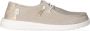 HeyDude Women's Wendy Metallic Sparkle Sneakers beige - Thumbnail 4