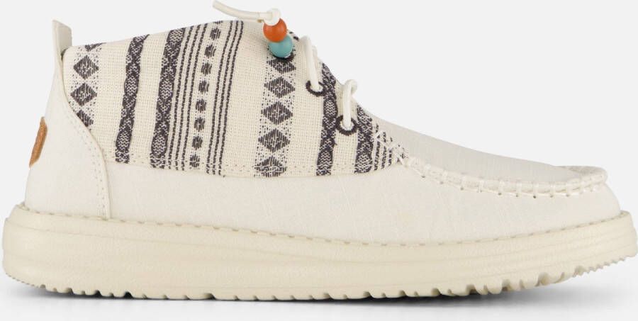 HEYDUDE Wendy Mid Boho Instappers beige Dames