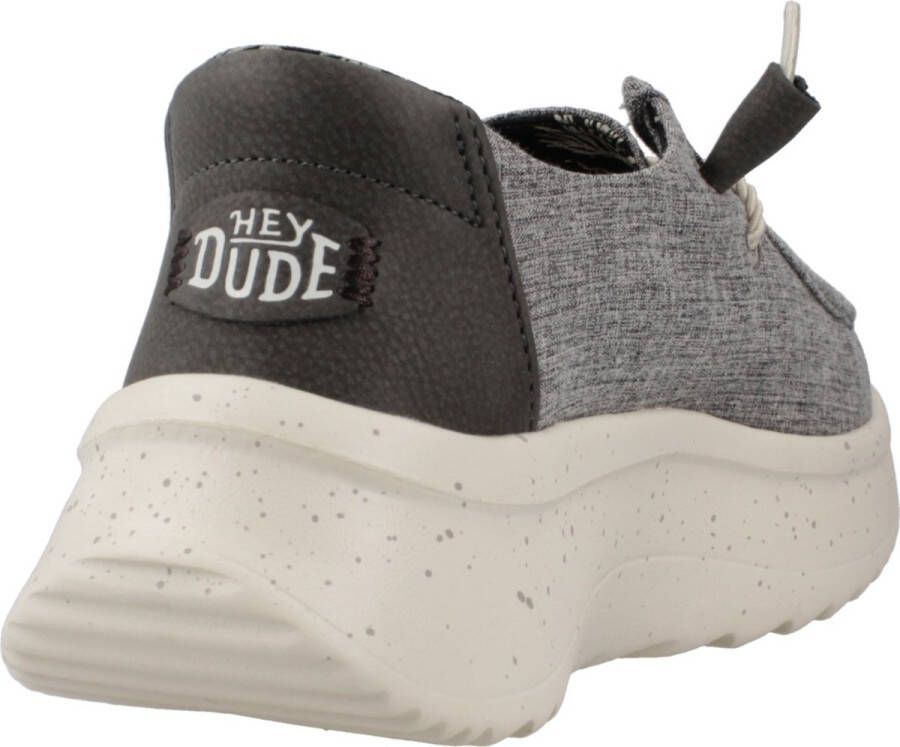 HEYDUDE Wendy Peak Woven Dames Instappers Charcoal