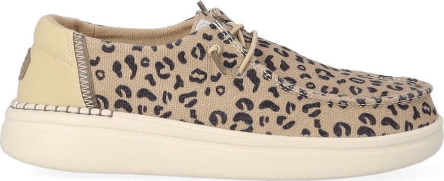 Hey Dude Leopard Rise Laced Shoes Multicolor Dames