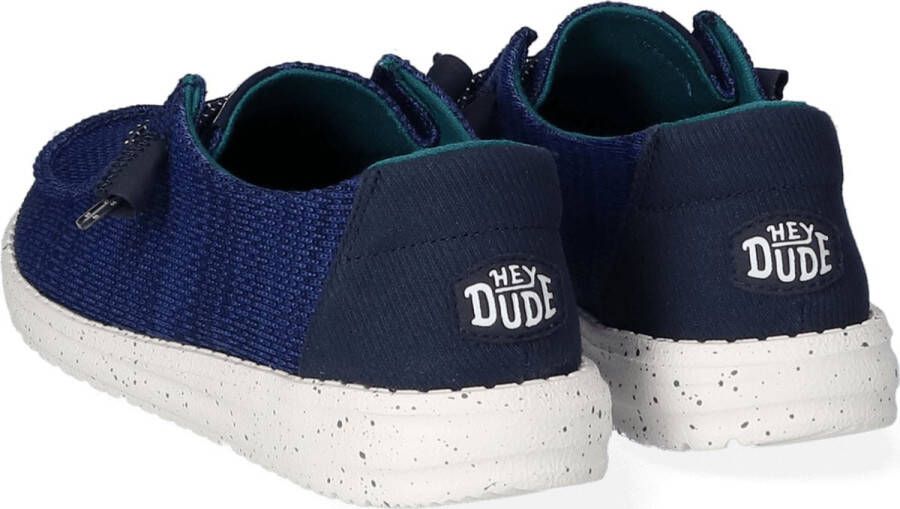 HEYDUDE Wendy Sport Mesh Dames Instappers Navy White