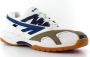 Hi-Tec Ad Pro Indoor Sportschoenen Mannen Wit Marineblauw - Thumbnail 2