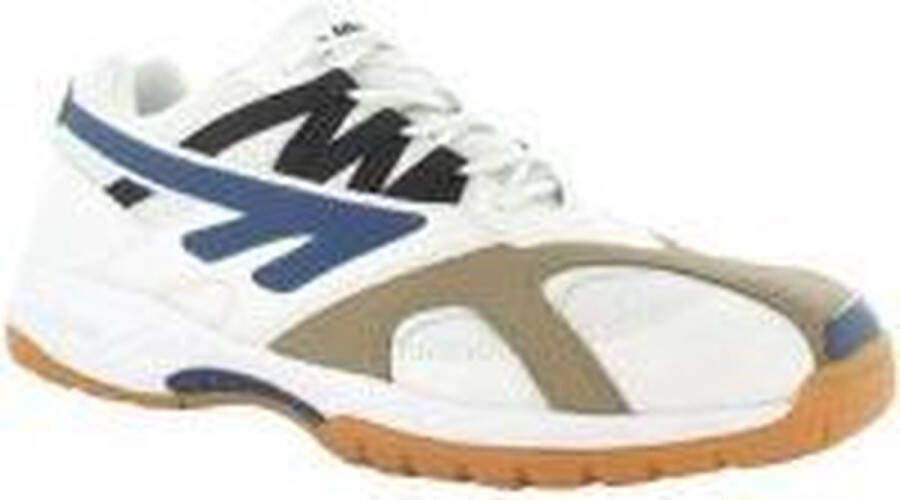 Hi-Tec Ad Pro Indoor Sportschoenen Mannen Wit Marineblauw