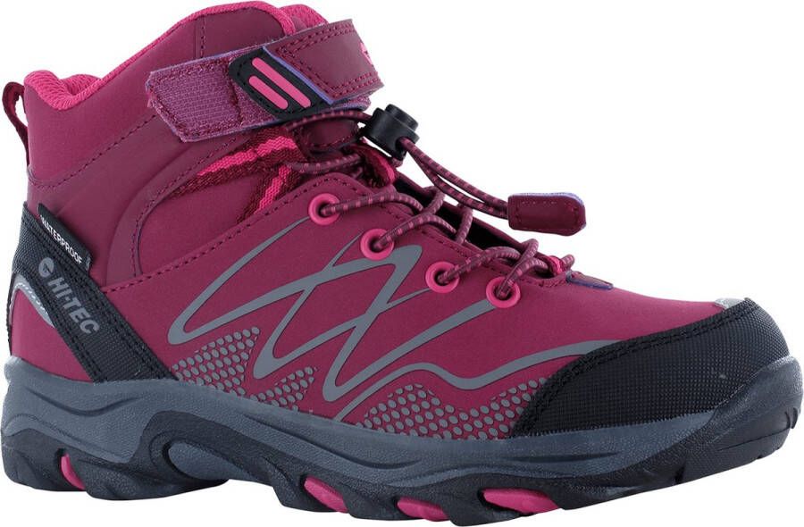 Hi-Tec Blackout Waterbestendig ROZE Wandelschoenen voor Kinderen