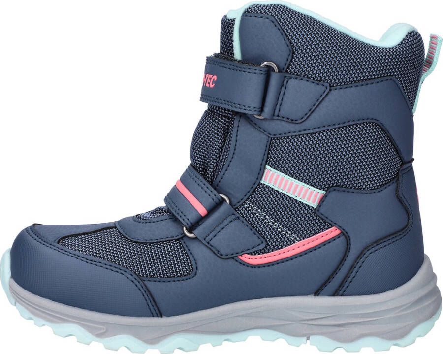 Hi-Tec Penguin Ez Waterbestendig BLAUW Wandelschoenen voor Kinderen