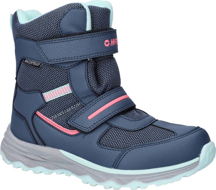 Hi-Tec Penguin Ez Waterbestendig BLAUW Wandelschoenen voor Kinderen