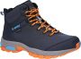 Hi-Tec Raven Mid WP Softshell Waterproof Heren Wandelschoenen Trekking Schoenen Blauw 0006888 - Thumbnail 1