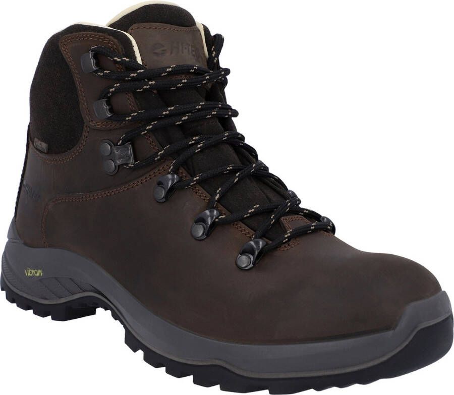 Hi-Tec Ravine PRO WP Waterproof Herren Wandelschoenen Outdoor Schoenen Leer Bruin 0005466