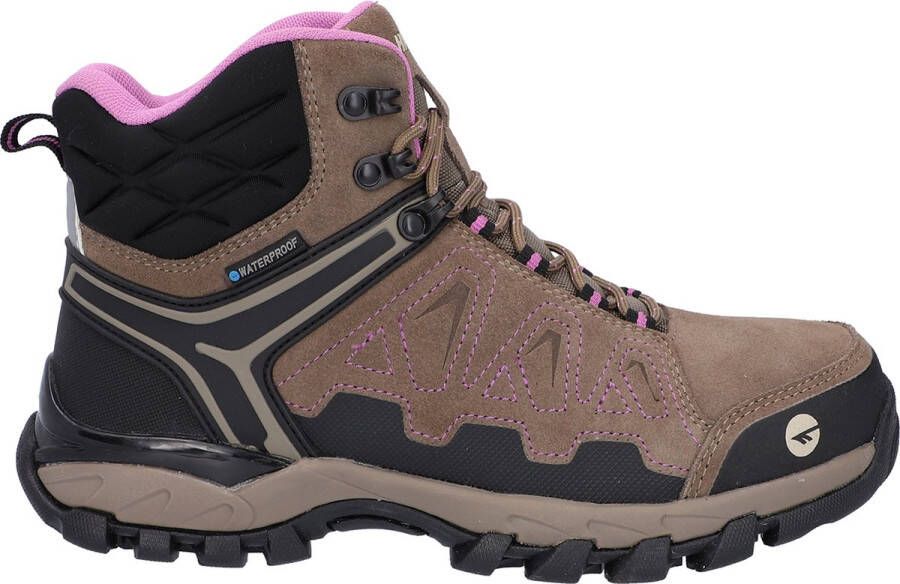 Hi-Tec V-Lite Explorer Waterbestendig BRUIN Wandelschoenen voor Vrouwen