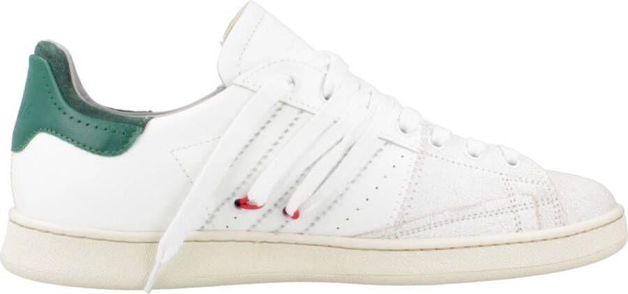 Hidnander Klassieke Striploze Sneakers voor Mannen White Heren