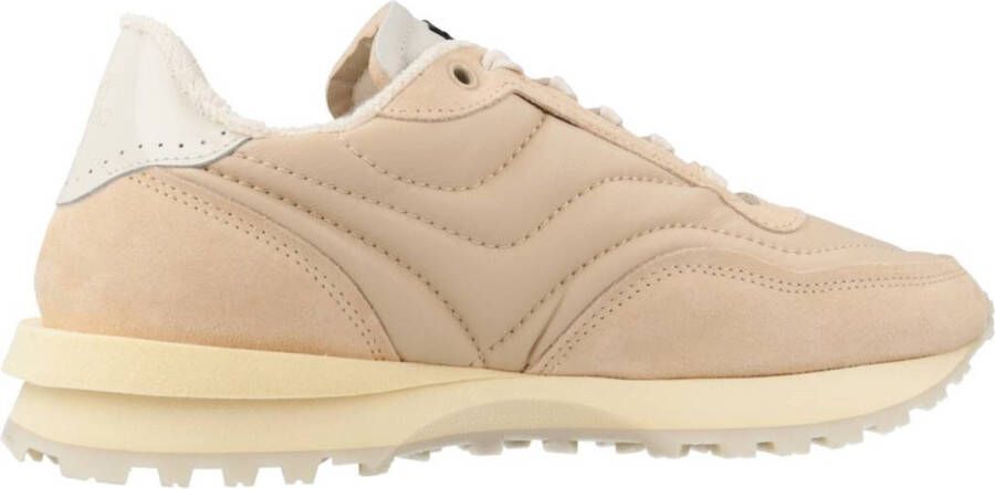 Hidnander Stijlvolle Dames Casual Sneakers Beige Dames