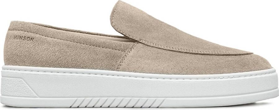 Hinson Miller Slip On Sesamo Suede