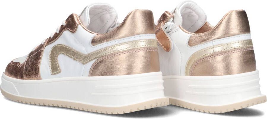 Hip H1115 Lage sneakers Leren Sneaker Meisjes Rosegoud