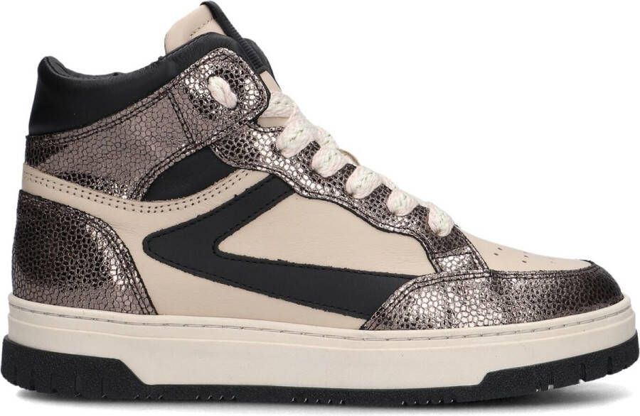 Hip H1197 Sneakers Leren Sneaker Meisjes Brons - Foto 1