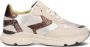 Hip H1322 Lage sneakers Leren Sneaker Meisjes Beige - Thumbnail 3