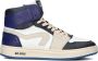 Hip H1765 Sneakers Leren Sneaker Jongens Blauw - Thumbnail 2