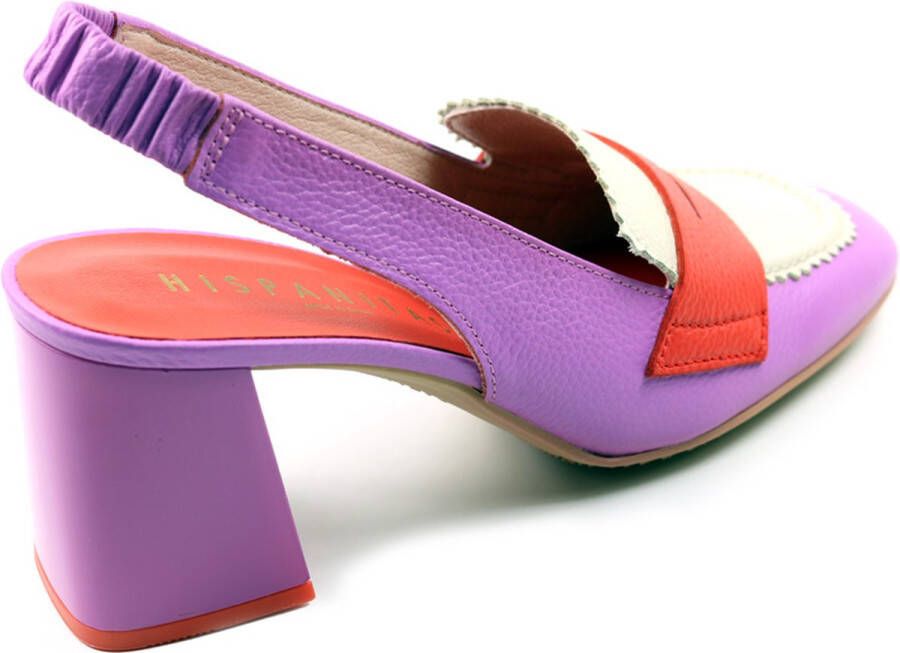 Hispanitas CHV243323 Violet Scarlet Pumps - Foto 1