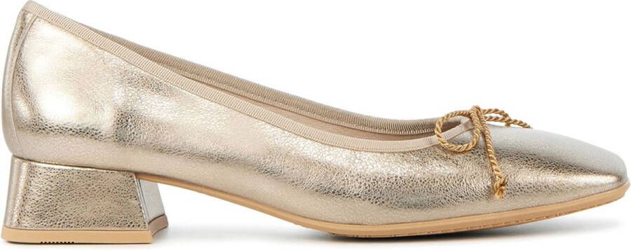 Hispanitas Ballerina's Dames Damesschoenen Leer HV243466 met Goud