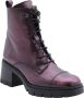 HISPANITAS Veterboots Dames Hi243605 Maat: 39 Materiaal: Leer Kleur: Rood - Thumbnail 2