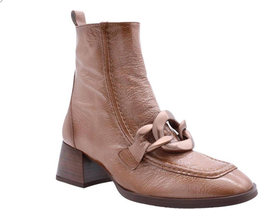 Hispanitas Charlize Bruin Dames Enkelboots