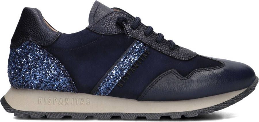 HISPANITAS Sneakers Dames Chi243689 Maat: 42 Materiaal: Suède Kleur: Blauw