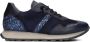 Hispanitas Blauwe Suède Sneakers voor Dames Blue Dames - Thumbnail 1