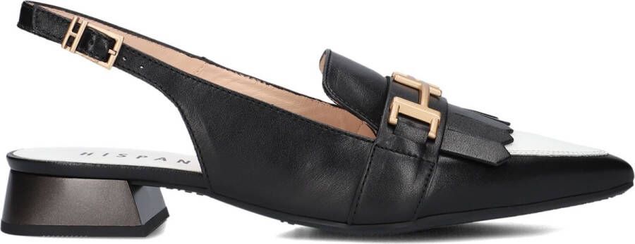 HISPANITAS Slingbacks Dames Chv253817 Maat: 39 Materiaal: Leer Kleur: Zwart