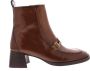 Hispanitas Dames Enkellaars Milan Cuero Hi243727 Cognac - Thumbnail 1