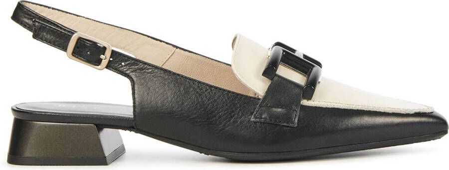 HISPANITAS Slingbacks Dames Hv243299 Maat: 36 Materiaal: Leer Kleur: Zwart