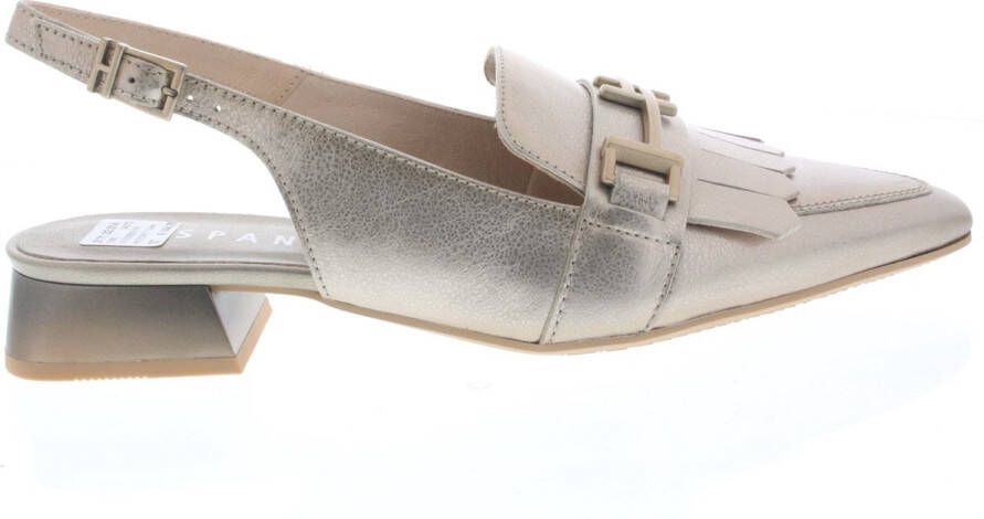 HISPANITAS Slingbacks Dames Chv253817 Maat: 37 Materiaal: Leer Kleur: Brons