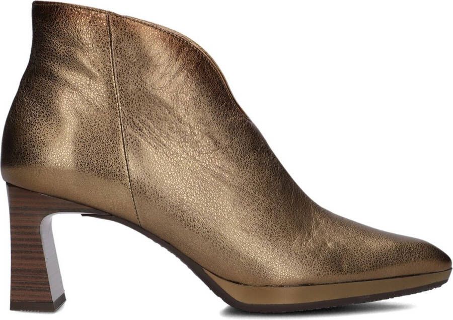 HISPANITAS Enkellaarsjes Dames Hi243576 Maat: 41 Materiaal: Leer Kleur: Goud