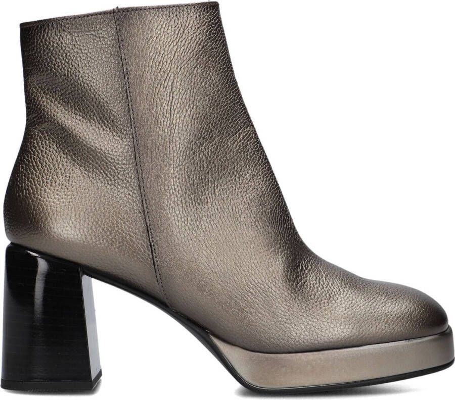 HISPANITAS Enkellaarsjes Dames Hi243674 Met Maat: 39 Materiaal: Leer Kleur: Brons