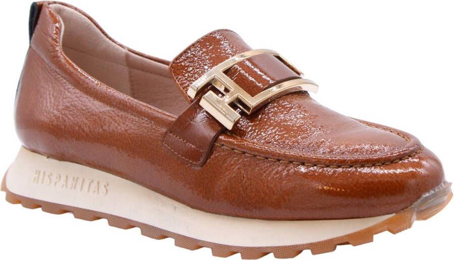 Hispanitas Marvat Loafer Schoenen Brown Dames