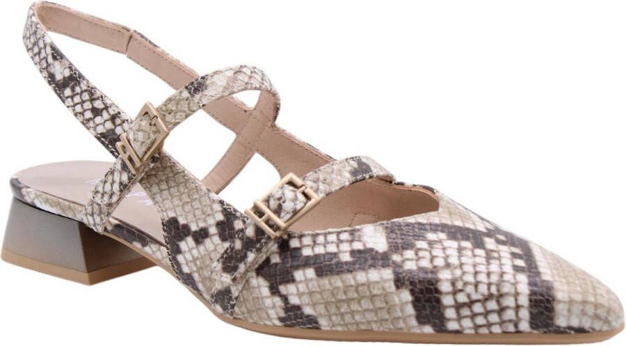 Hispanitas Mary Jane Ballerina Beige